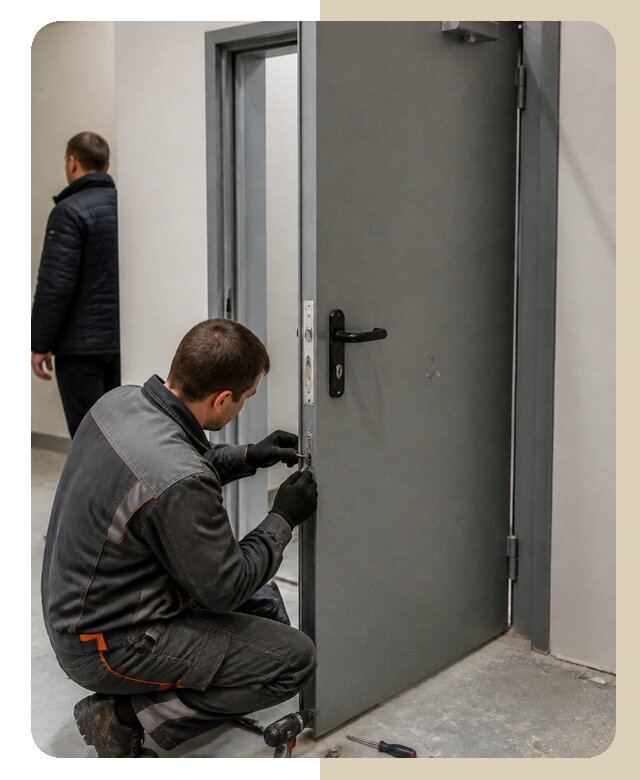 Ремонт противопожарной двери в Балахне по цене 6791 р. | ДвериЛегко-Блх